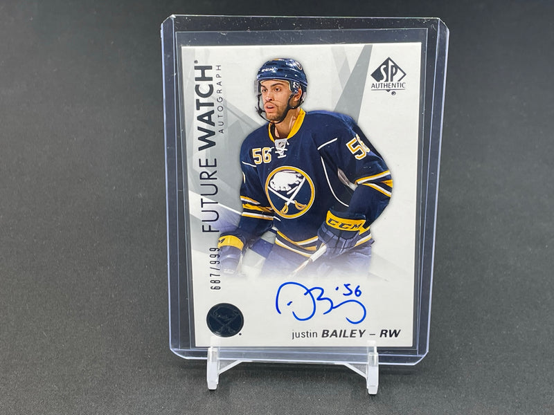 2016 UPPER DECK SP AUTHENTIC - FUTURE WATCH AUTOGRAPH - J. BAILEY - #140 - #'D/999 - AUTOGRAPH - RC