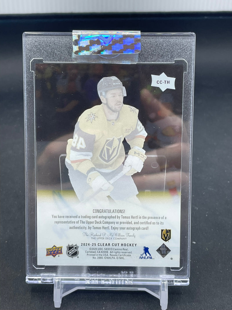 2024 UPPER DECK CLEAR CUT - T. HERTL -