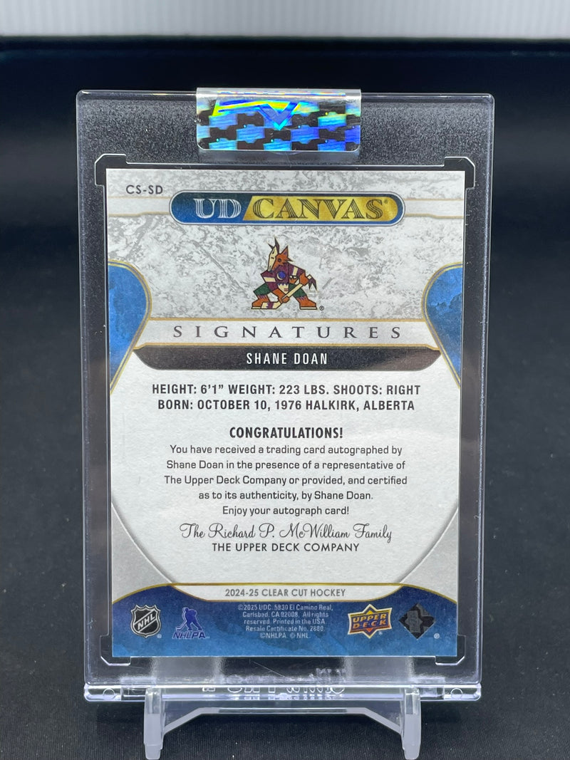 2024 UPPER DECK CLEAR CUT - UD CANVAS SIGNATURES - S. DOAN -