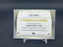 2021 TOPPS DEFINITIVE COLLECTION - JUMBO RELIC CARD - J. ABREU - #DJR-JA - #'D/50 - RELIC
