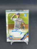 2019 TOPPS BOWMAN CHROME - 1ST BOWMAN AUTO - J. WOLF -