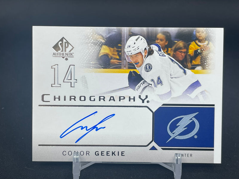2024 UPPER DECK SP AUTHENTIC - CHIROGRAPHY - C. GEEKIE -