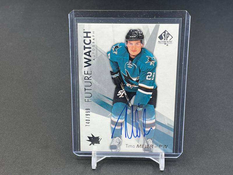 2016 UPPER DECK SP AUTHENTIC - FUTURE WATCH AUTOGRAPH - T. MEIER - #166 - #'D/999 - AUTOGRAPH - RC