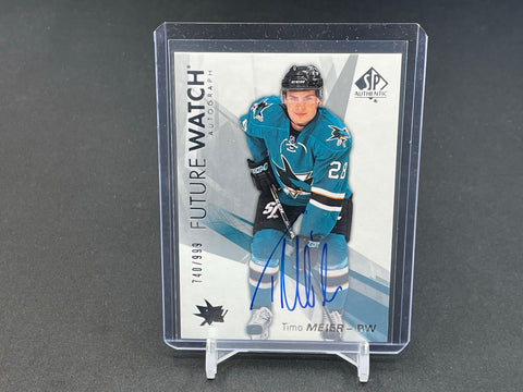 2016 UPPER DECK SP AUTHENTIC - FUTURE WATCH AUTOGRAPH - T. MEIER - #166 - #'D/999 - AUTOGRAPH - RC