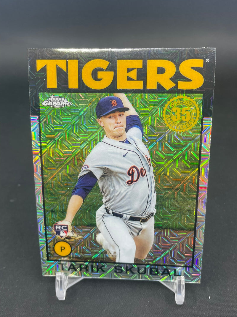 2021 TOPPS CHROME - 35TH ANNIVERSARY - T. SKUBAL -