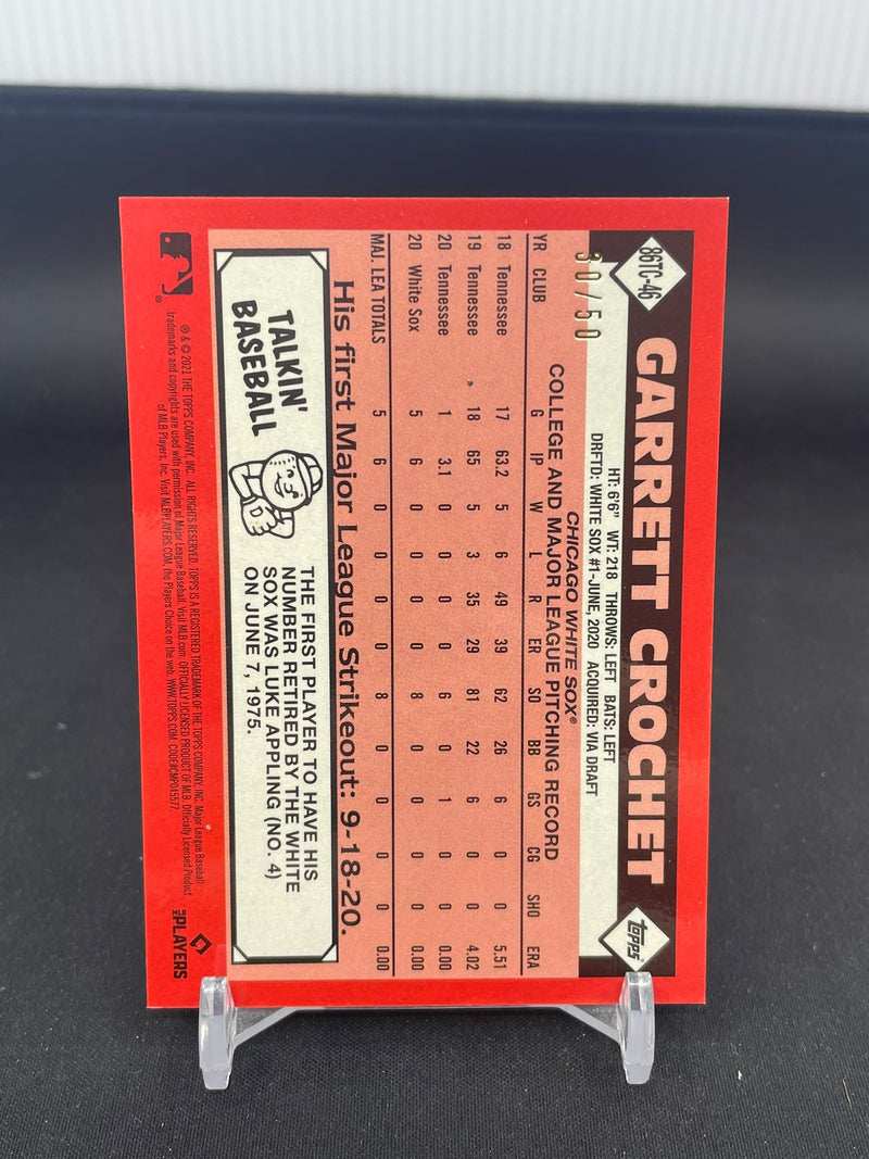 2021 TOPPS SERIES TWO - SILVER PACK - GOLD - G. CROCHET - #86TC-46 - #'D/50 - RC