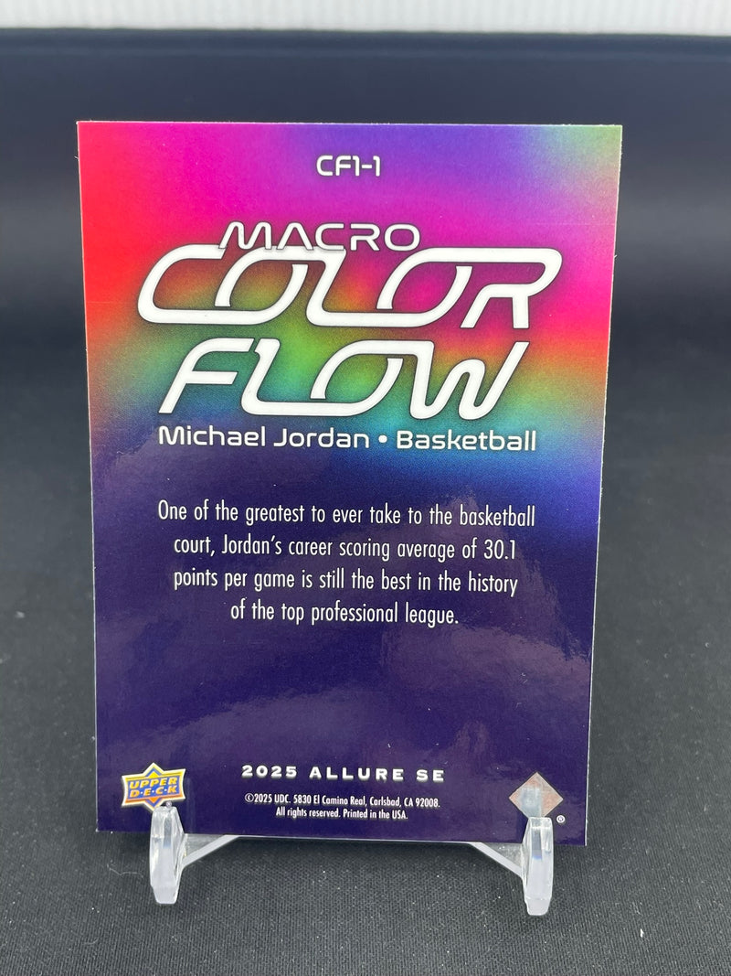 2025 UPPER DECK ALLURE SE - MACRO COLOR FLOW - M. JORDAN -