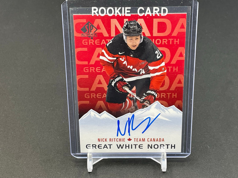 2015 UPPER DECK SP AUTHENTIC - GREAT WHITE NORTH - N. RITCHIE -