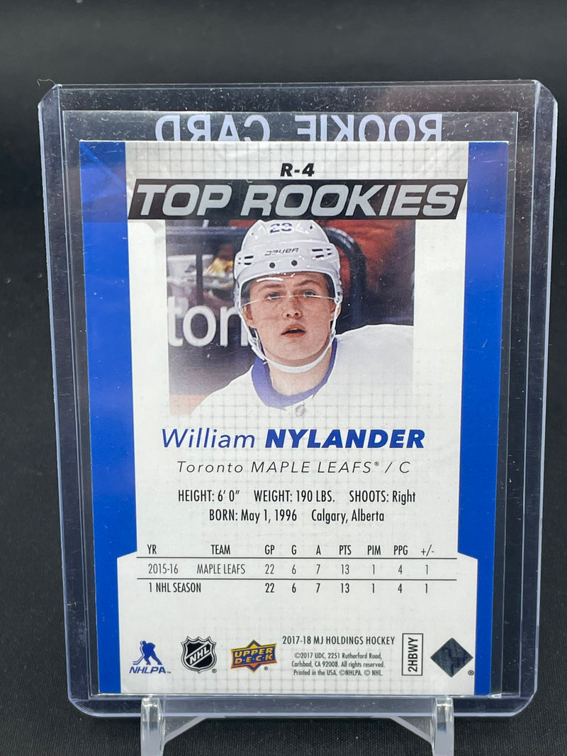 2017 UPPER DECK MJ HOLDINGS - TOP ROOKIES - W. NYLANDER -