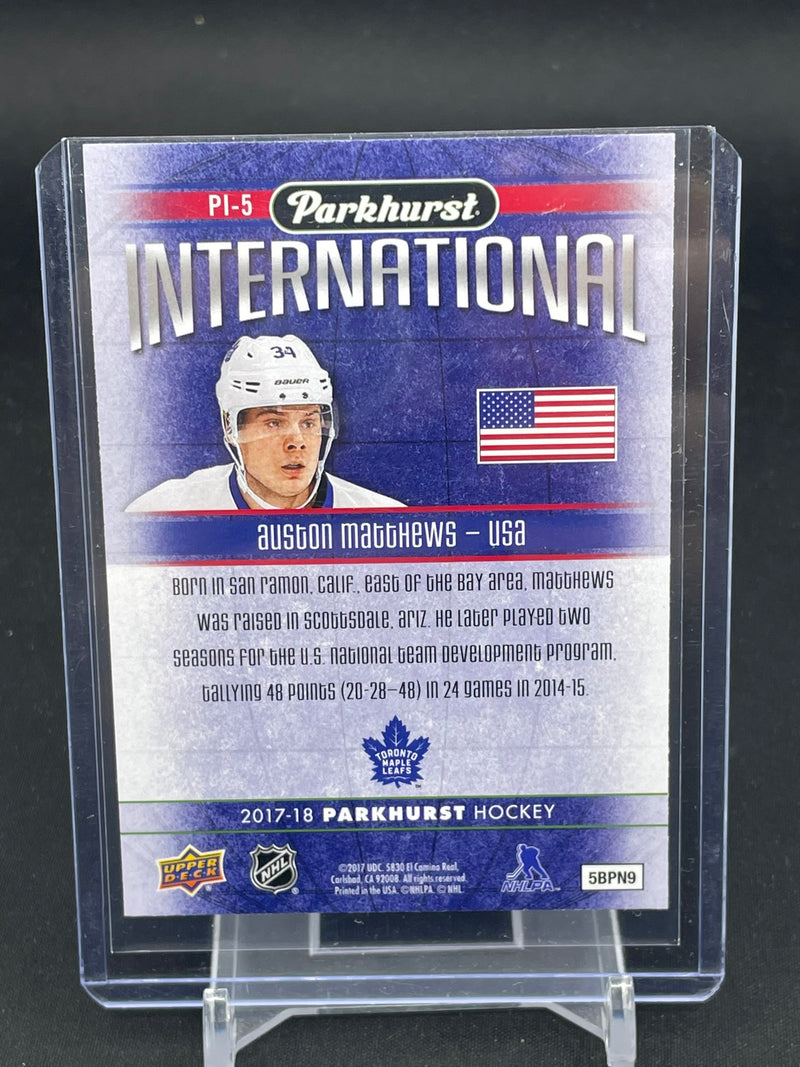 2017 UPPER DECK PARKHURST - INTERNATIONAL - A. MATTHEWS -