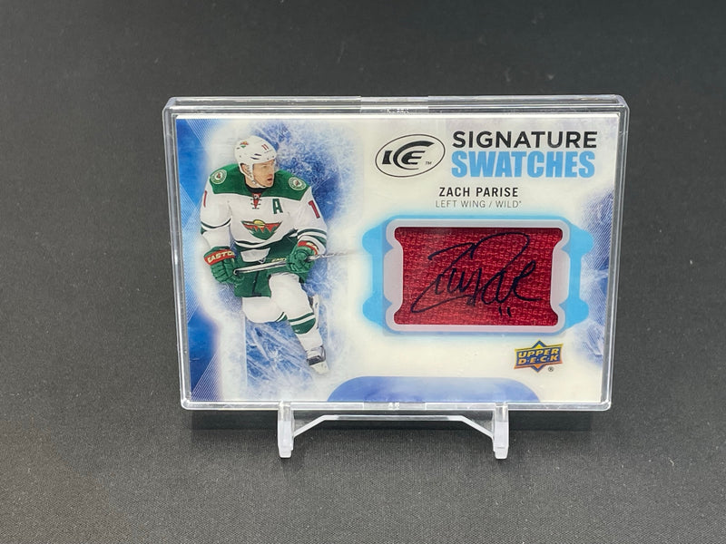 2016 UPPER DECK ICE - SIGNATURE SWATCHES - Z. PARISE -
