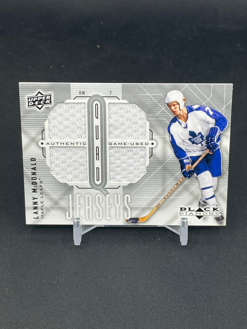 2009 UPPER DECK BLACK DIAMOND - QUAD JERSEYS - L. McDONALD -