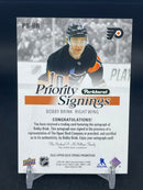 2025 UPPER DECK SPRING PROMOTION - PARKHURST PRIORITY SIGNINGS - B. BRINK - #PS-BR - #'D/75 - AUTOGRAPH