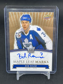 2017 UPPER DECK TORONTO MAPLE LEAFS CENTENNIALS - MAPLE LEAF MARKS - AUTOGRAPH CARDS - SELECT YOUR PLAYER