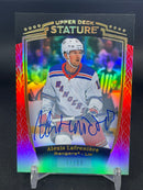 2024 UPPER DECK STATURE - AUTO RED - A. LAFRENIERE - #24 - #'D/99 - AUTOGRAPH