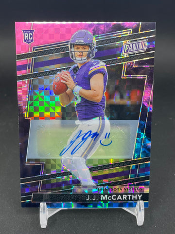 2024 PANINI NATIONAL VIP - NEBULA - J. MCCARTHY - #RC16 - #'D/9 - AUTOGRAPH - RC