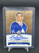2017 UPPER DECK TORONTO MAPLE LEAFS CENTENNIALS - MAPLE LEAF MARKS - AUTOGRAPH CARDS - SELECT YOUR PLAYER