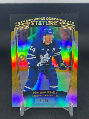 2024 UPPER DECK STATURE - GOLD - M. RIELLY - #4 - #'D/50