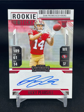 2024 PANINI CONTENDERS - ROOKIE TICKET - R. PEARSALL - #109 - AUTOGRAPH - RC