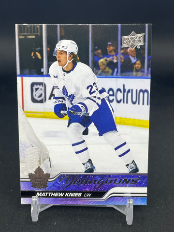 2023 UPPER DECK SERIES ONE - YOUNG GUNS - M. KNIES - #222 - RC