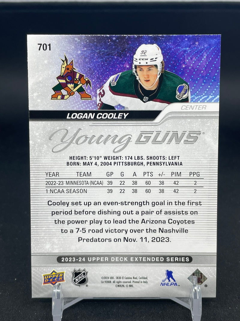 2023 UPPER DECK EXTENDED SERIES - YOUNG GUNS - L. COOLEY -