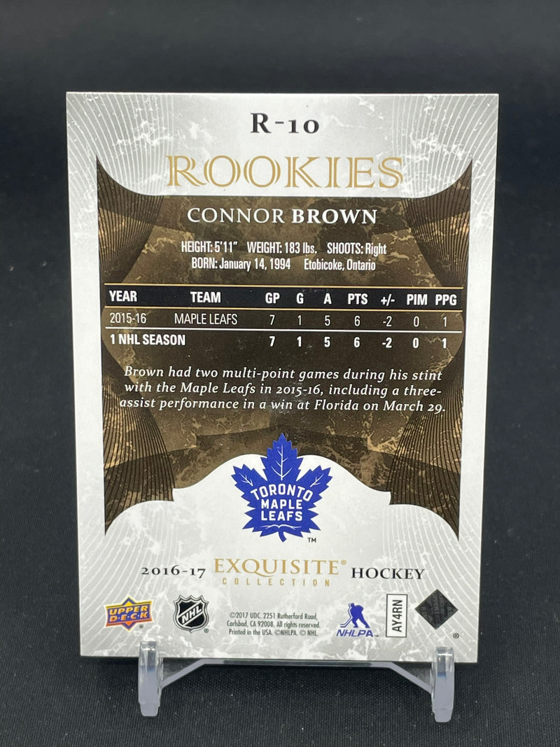 2016 UPPER DECK EXQUISITE COLLECTION - ROOKIES - C. BROWN - #R-10 - #'D/299 - RC