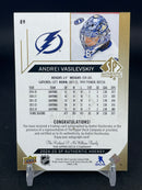 2024 UPPER DECK SP AUTHENTIC - BLACK/GOLD - A. VASILEVSKIY -