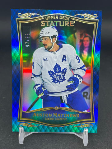 2023 UPPER DECK STATURE - BLUE - A. MATTHEWS - #23 - #'D/99