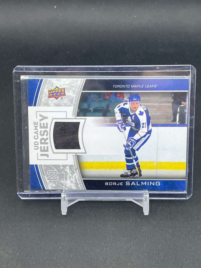 2013 UPPER DECK SERIES ONE - UD GAME JERSEY - B. SALMING -