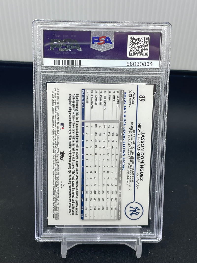 2024 TOPPS CHROME - J. DOMINGUEZ -