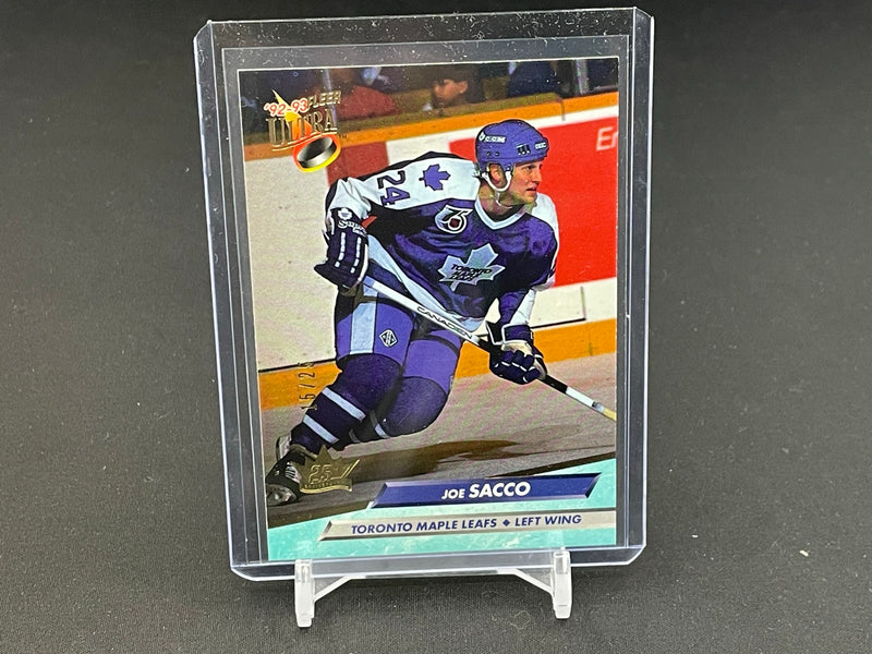 2016 FLEER SHOWCASE - 1992 FLEER ULTRA 25TH ANNIVERSARY BUYBACK - J. SACCO - #215 - #'D/25