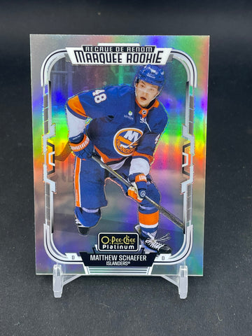 2025 UPPER DECK O-PEE-CHEE PLATINUM - RAINBOW - MARQUEE ROOKIE - M. SCHAEFER - #268 - RC