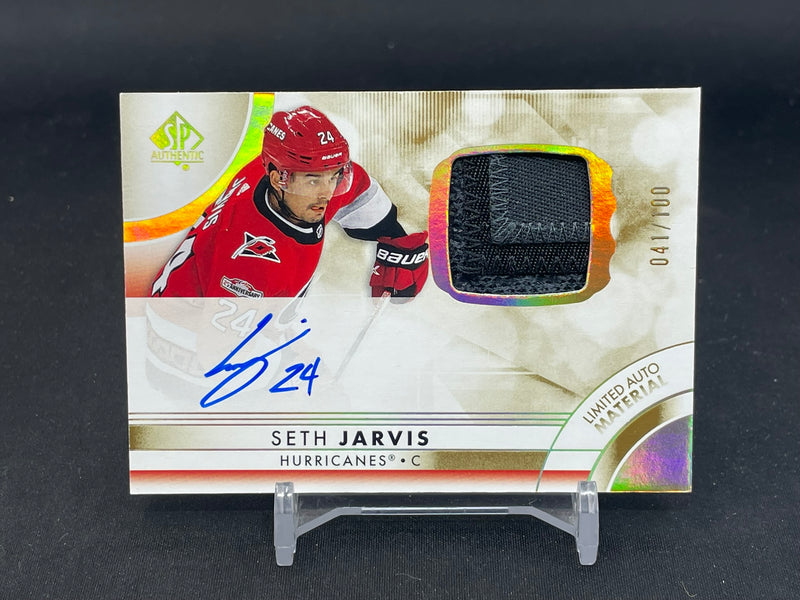 2023 UPPER DECK SP AUTHENTIC - LIMITED AUTO MATERIAL - S. JARVIS - #51 - #'D/100 - RELIC - AUTOGRAPH
