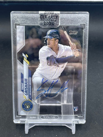2020 TOPPS CLEARLY AUTHENTIC - T. GRISHAM - #CCA-TG - AUTOGRAPH - RC