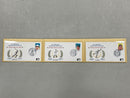 1993 SSCA HALL OF FAME LEGENDS - IN FIRST DAY COVERS - BABE RUTH - LOU GEHRIG - TY COBB