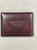 SSCA HALL OF FAME MEMBER BASEBALL LEGENDS GOLD STAMP - REGGIE JACKSON -