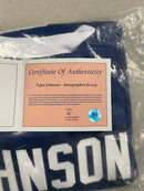 TYLER JOHNSON - AUTOGRAPHED JERSEY - A.J. SPORTS WORLD AUTHENTICATED