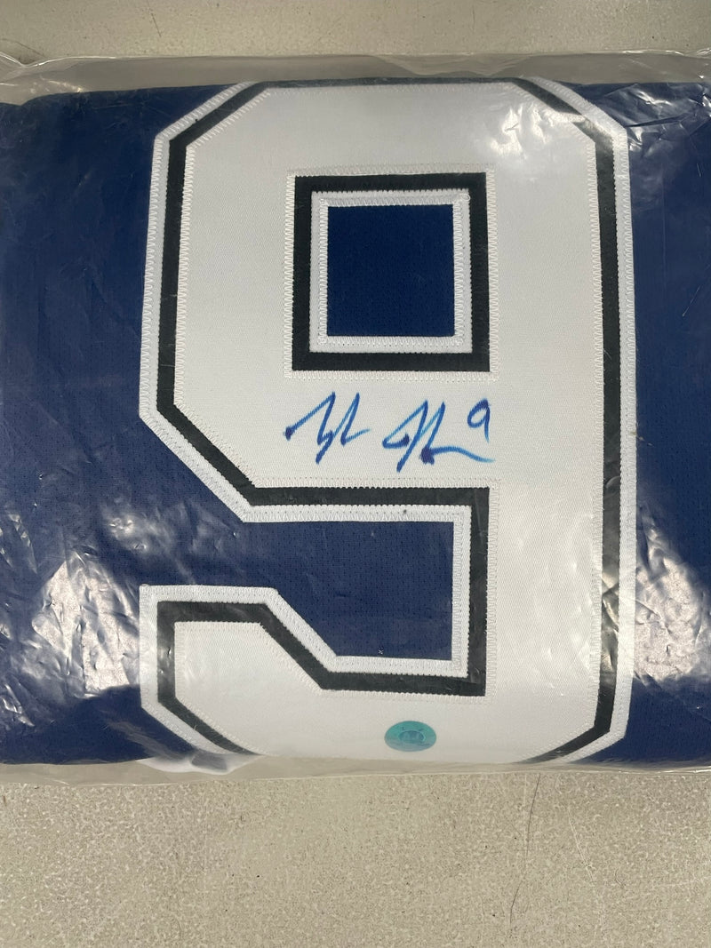 TYLER JOHNSON - AUTOGRAPHED JERSEY - A.J. SPORTS WORLD AUTHENTICATED