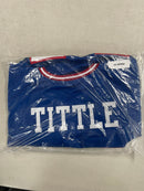 Y.A. TITTLE - AUTOGRAPHED JERSEY - LEAF AUTHENTICATED