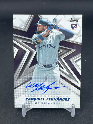 2026 TOPPS SERIES TWO - BASEBALL STARS - Y. FERNANDEZ - #BSA2-YF - AUTOGRAPH - RC