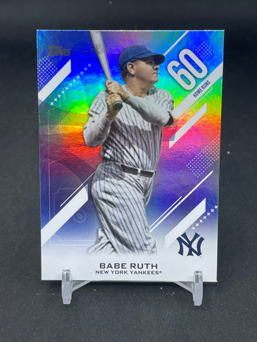 2026 TOPPS SERIES TWO - CROOKED NUMBERS - B. RUTH - #CN-22