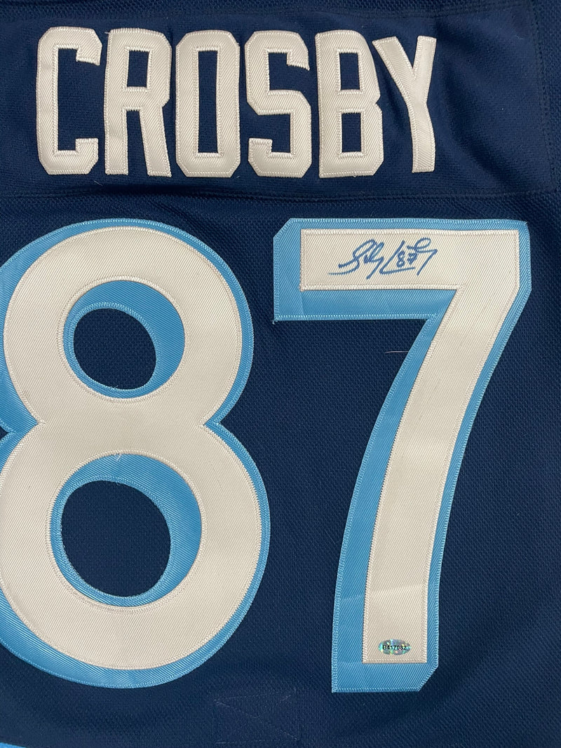 SIDNEY CROSBY - AUTOGRAPHED REEBOK WINTER CLASSIC JERSEY - AUTHENTICATED