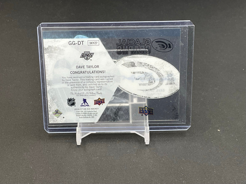 2016 UPPER DECK ICE - GLACIAL GRAPHS - D. TAYLOR -