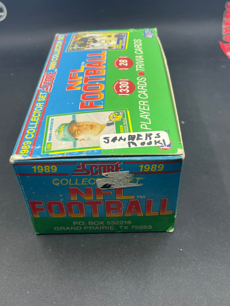 1989 SCORE NFL COMPLETE SET WITH BOX