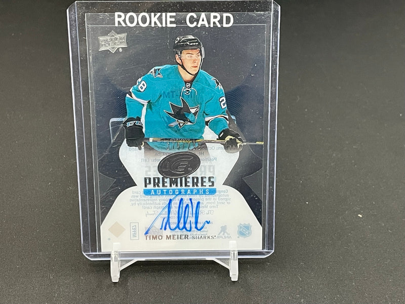 2016 UPPER DECK ICE - PREMIERES AUTOGRAPHS - T. MEIER - #IPA-TM - #'D/299 - AUTOGRAPH - RC