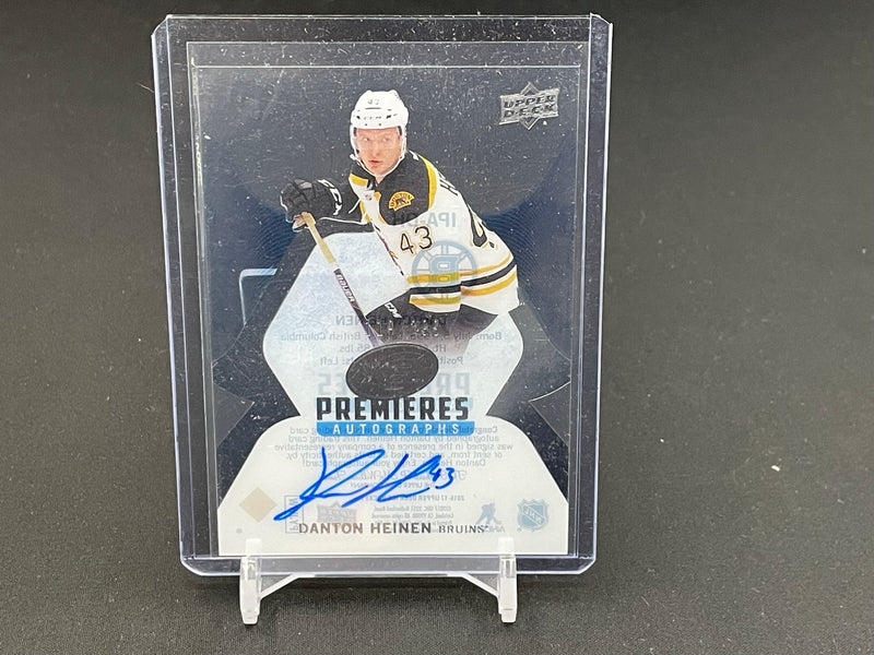 2016 UPPER DECK ICE - PREMIERES AUTOGRAPHS - D. HEINEN - #IPA-DH - #'D/299 - AUTOGRAPH - RC