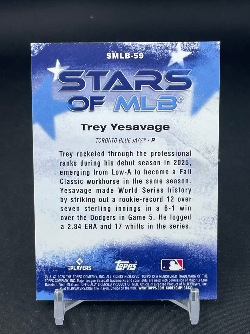 2026 TOPPS SERIES TWO - STARS OF THE MLB - T. YESAVAGE -
