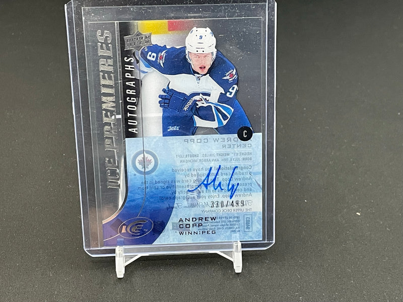 2015 UPPER DECK ICE - ICE PREMIERES AUTOGRAPHS - A. COPP - #IPA-AC - #'D/499 - AUTOGRAPH