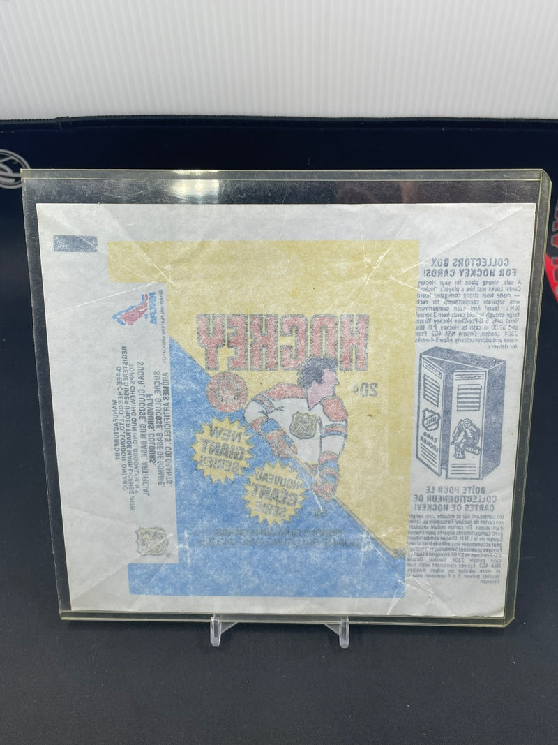 1980 O-PEE-CHEE - HOCKEY WAX PACK - OPENED AND PRESERVED