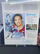 LIMITED EDITION LITHOGRAPHS - JEAN BELIVEAU - AUTOGRAPHED
